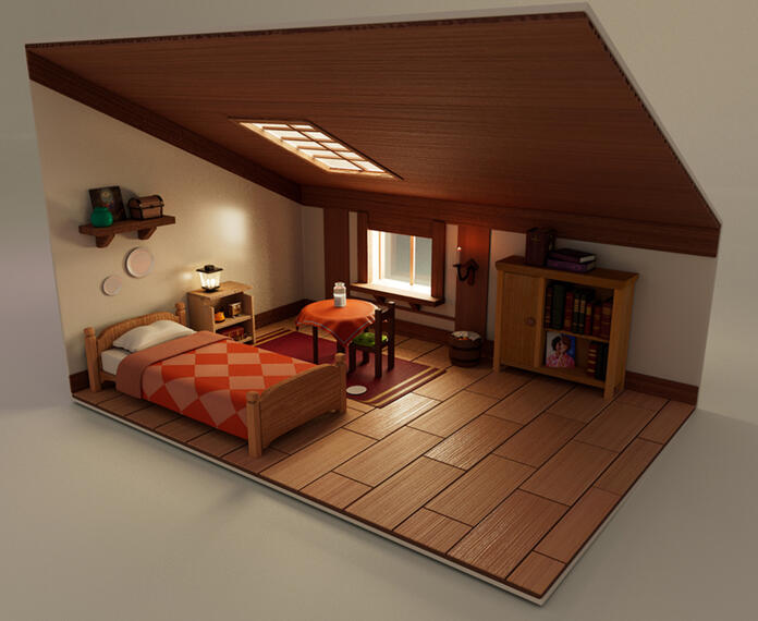 The Room - 3D Render
