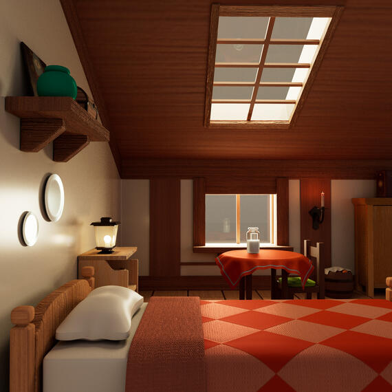 The Room - 3D Render